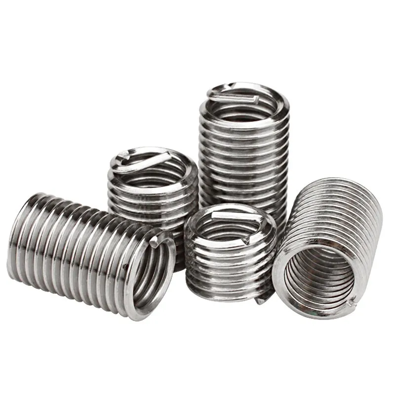 

304 stainless steel wire screw sleeve tooth sleeve thread sheath screw sleeve repair sleeve steel wire brace M12M14M16M18M20