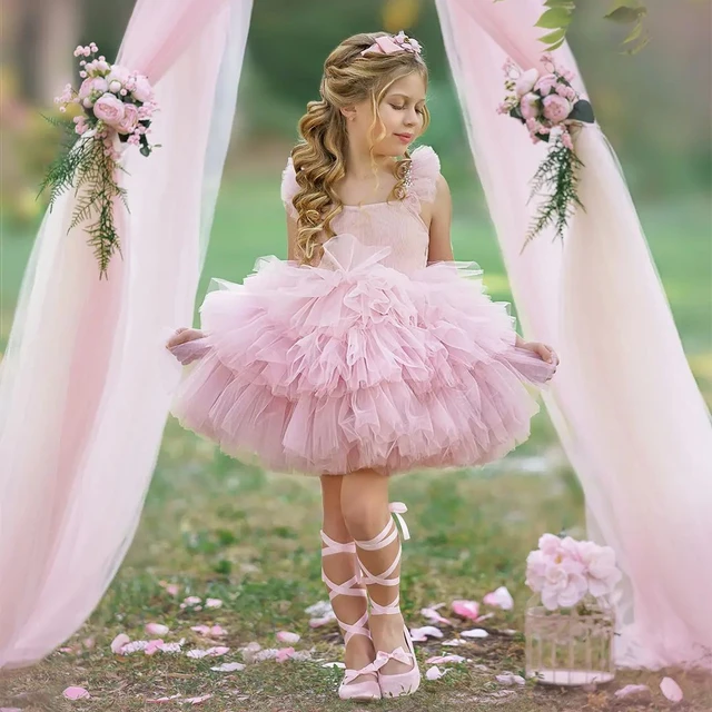 Flower Girl Dress Ball gowns Kids Dresses For Girls Party – Chilazexpress  Ltd