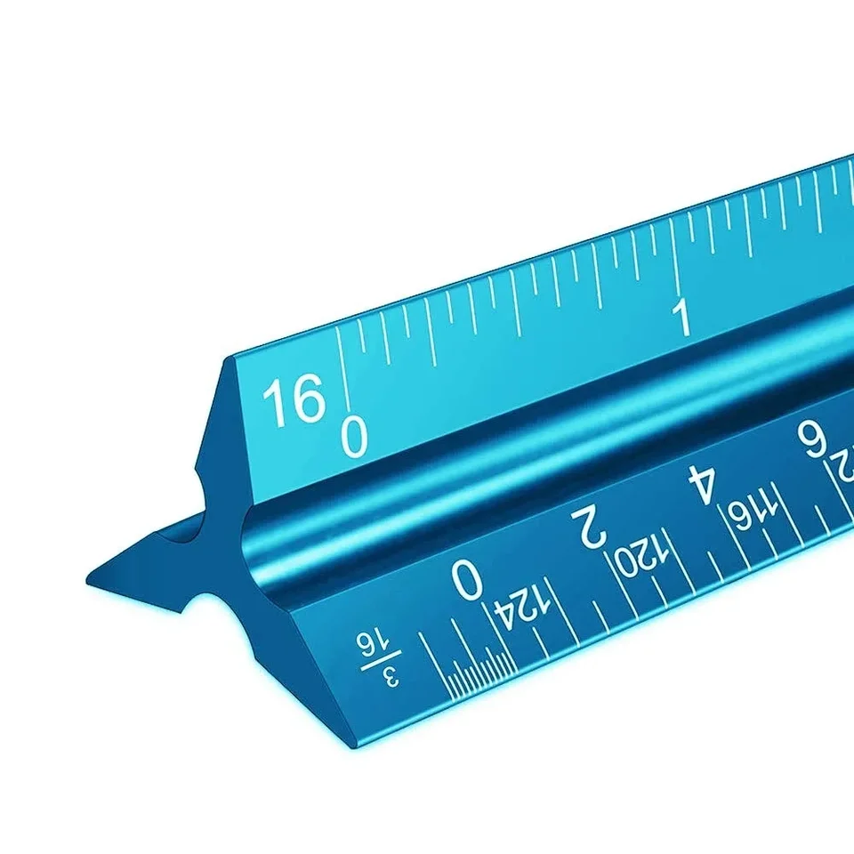 Professional Triangular Architect Scale Ruler