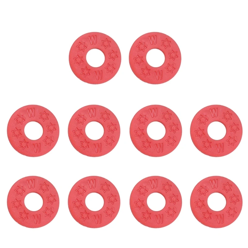 Blocchi Ferma Cinghia Per Chitarra - 20 Pezzi In Gomma, Per Chitarra Elettrica, Acustica, Basso - Foto 9