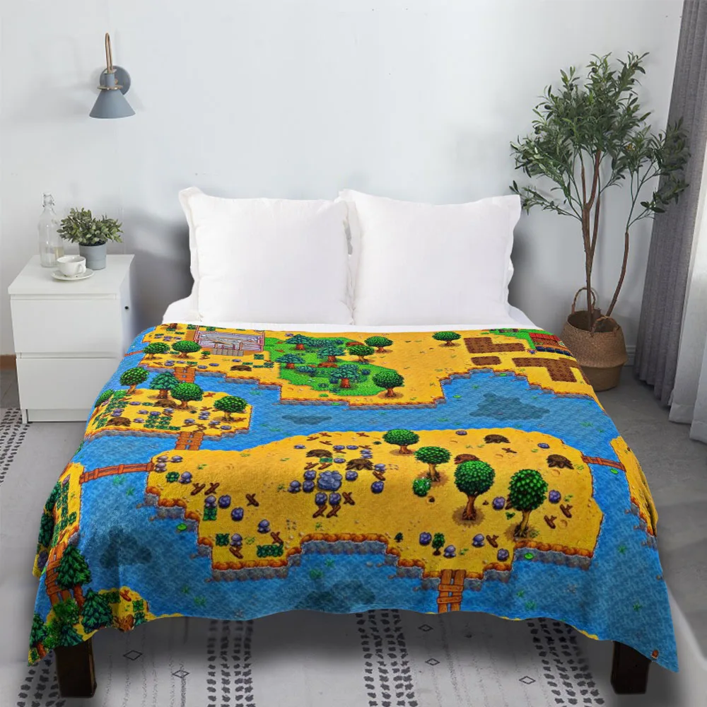 Anime Stardew valley���� ��Ʈ�� ����Ʈ ����ũ�� �ø��� �淮 ���, ħ�� ���� �Ž� ħ�� ���� ���� �������