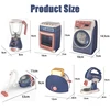 Electric Simulation Children's Kitchen Appliances Toy Set Sound and Light Game Kitchen Set Children's Birthday Gift 6