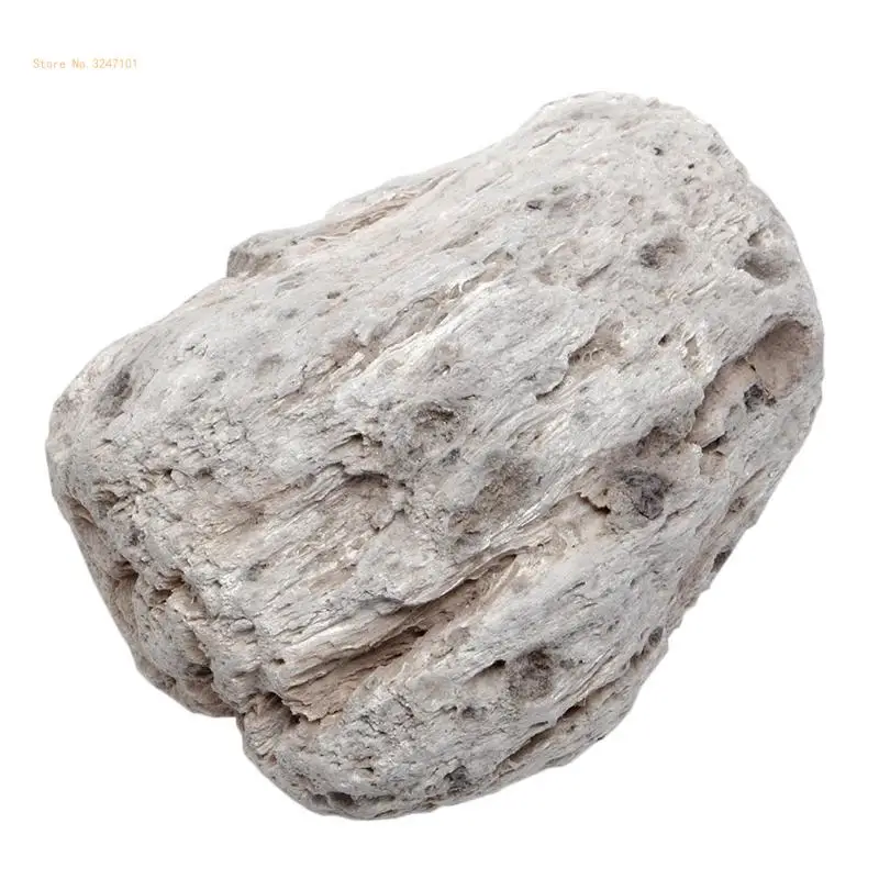 

2x Aquarium Decoration Mountain Crude Shelter Resin Stone for Fish Shrimp Dropship
