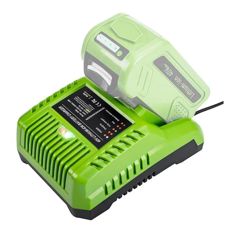 Chargeur Batterie Lithium 40V Pour GreenWorks G-MAX (neuf, Générique)