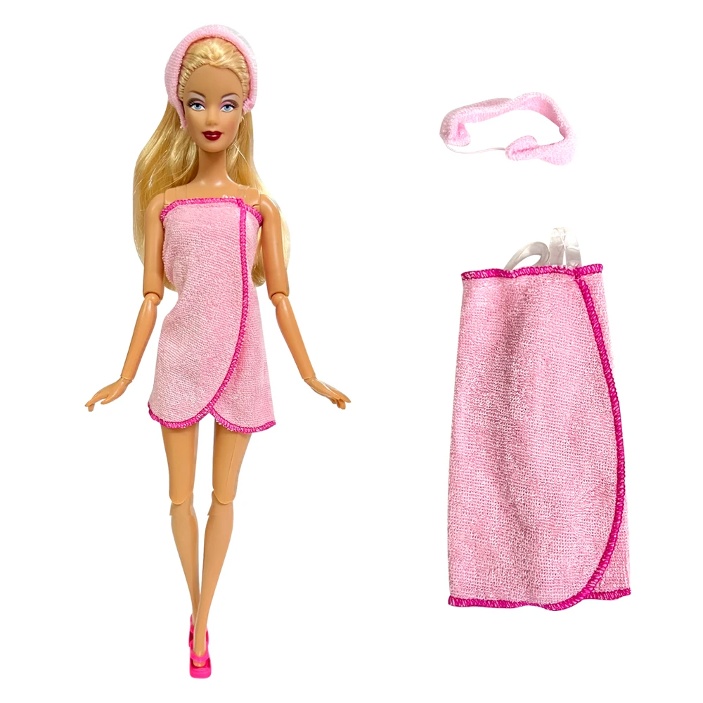 NK Mix Style Fashion Swimwear For Barbie Doll Clothes Bathrobe Summer Dress Beach Cool Dress Bikini Party Dolls Accessories JJ