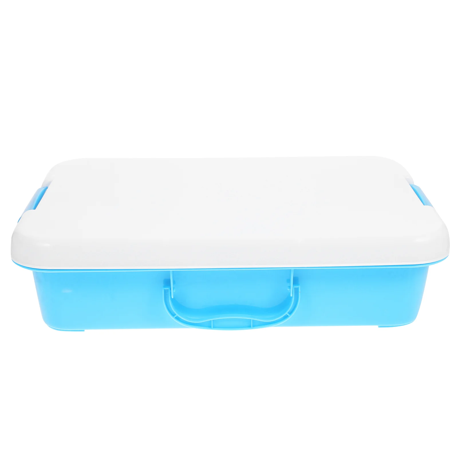 

Handheld with Cover Sand Table Storage Box Child outside Kids Toys Abs Portable Tray Activities Sandbox