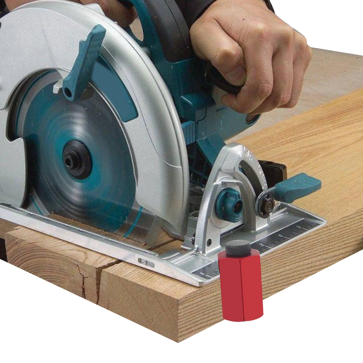 1 Paar hohe Treppenlehren für Layout, Rahmen, quadratische Befestigung, Rip Guide Speed Square Jigs – Treppenlehrenknöpfe – Detail 9