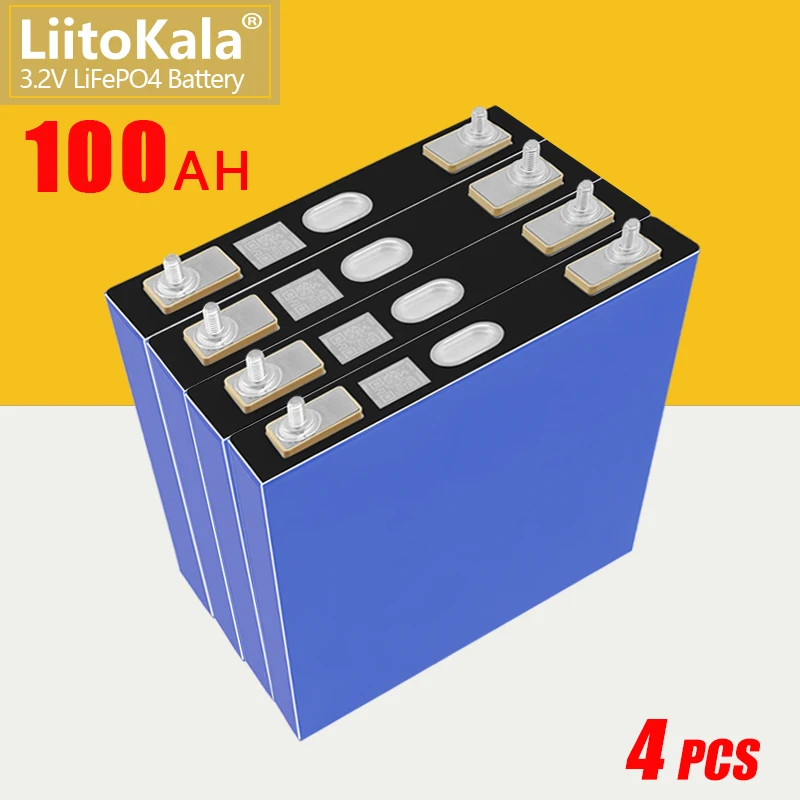 

Аккумуляторная батарея LiitoKala, 3,2 в, Ач, 4 шт.
