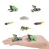 Life Cycle of Frog Toys Cognitive for Boys Girls Cake Toppers Realistic Teaching Props Animal Life Growth Cycle Figure Preschool 4
