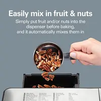 Bread Maker Machine with Auto Fruit and Nut Dispenser, 2 lb. Loaf Capacity, 21 Programmable Settings Includes Gluten Free+Keto 2