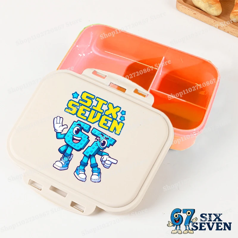 Cute Cartoon Lunch Box - Large Capacity Portable Bento Case for Kids, Students, and Picnics