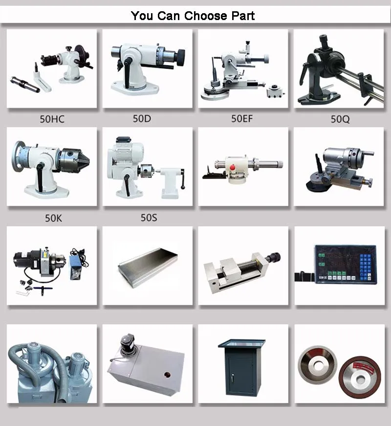 380V Universal Grinder Drill Sharpener End Mill Cutting Machine Twist Drill Cutter Planer Tool 5