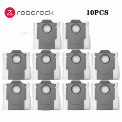 Roborock Robot Vacuum Premium Accessory Kit - Main Brushes, Side Brushes, Mop Cloths, HEPA Filters, Dust Bags (10pcs)