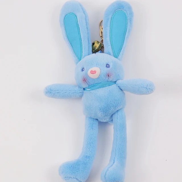 Keychain bunny plush toy rabbit doll - Shop NataliaDollsandToys Keychains -  Pinkoi