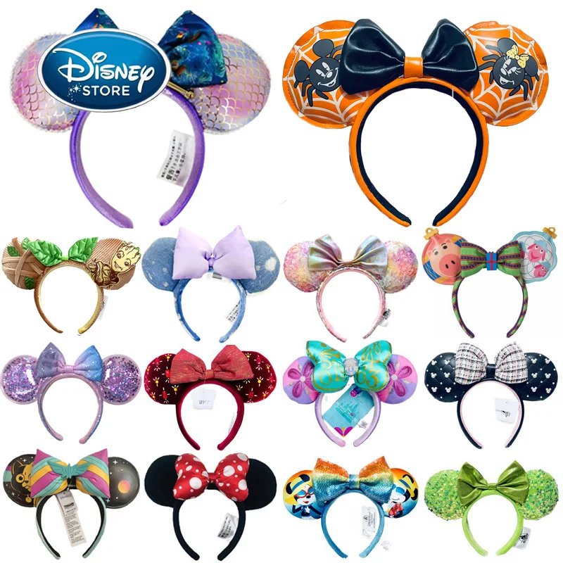 DisneyWorldMinnieEarHeadbandForWomenDisneylandMickeyAdult