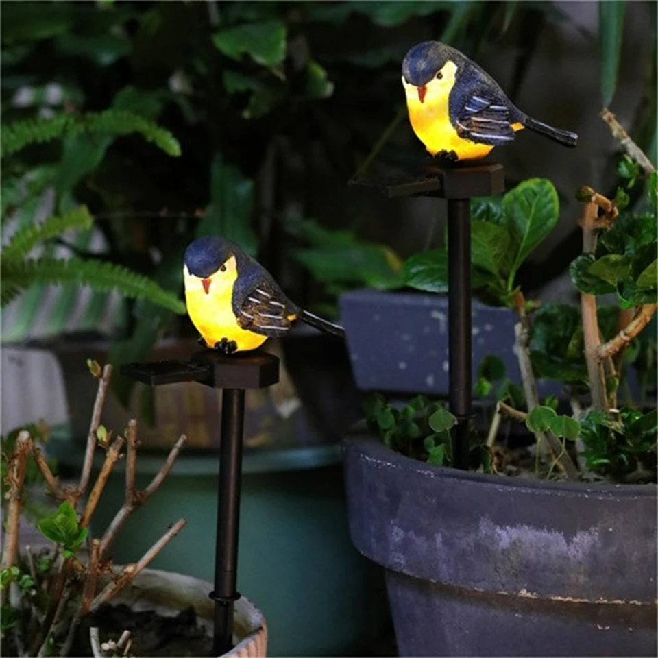 Lanterne solari colibrì Decorazioni da giardino, Illuminazione