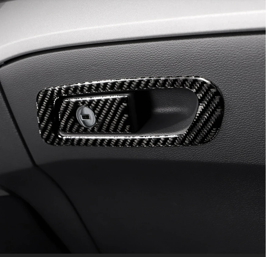 

Аксессуары для интерьера перчаточный ящик декоративная Обложка для Audi A4 B9 / A5 2017-2019 матовое/углеродное волокно