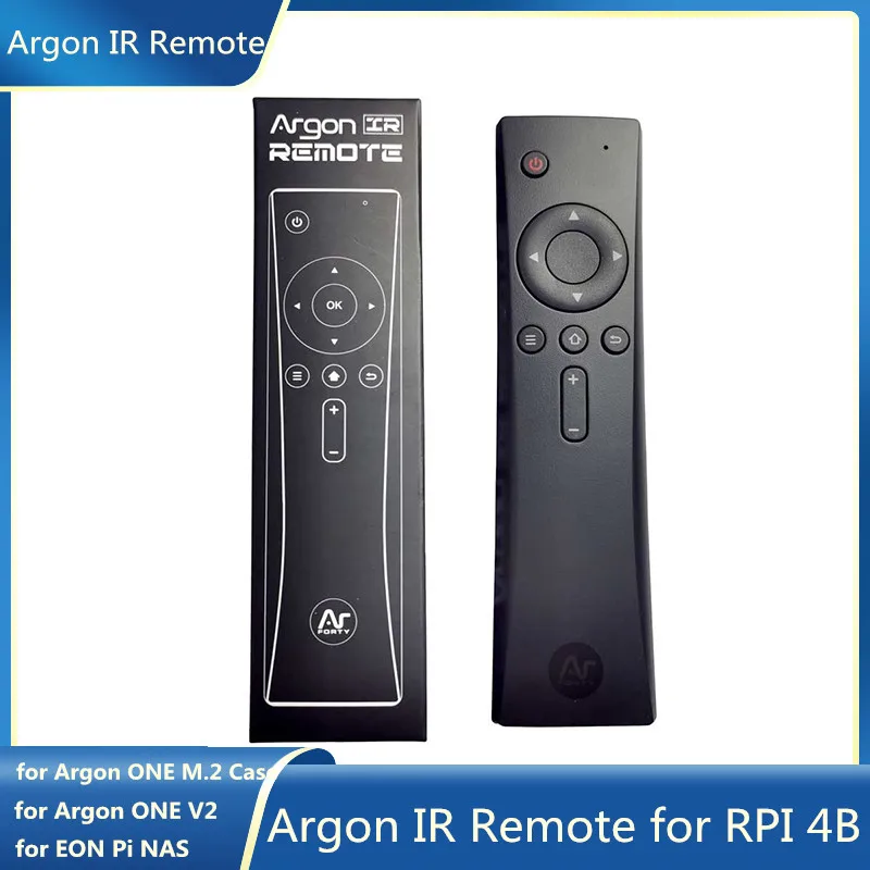 Argon Ir Remote Per Argon One V2 / Argon One M.2 Cas Eon Pi Nas Support Libreleec Os Per Kodi Raspberry Pi Os Per Raspberry Pi 4