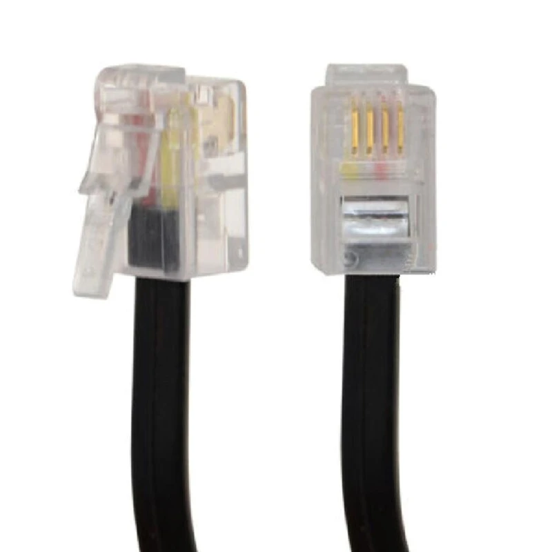 RJ9 RJ11 4P4C Telephone Handset Cord Coiled Fix Landline Phone Wire For Clear Calls And Durability 200cm 300cm