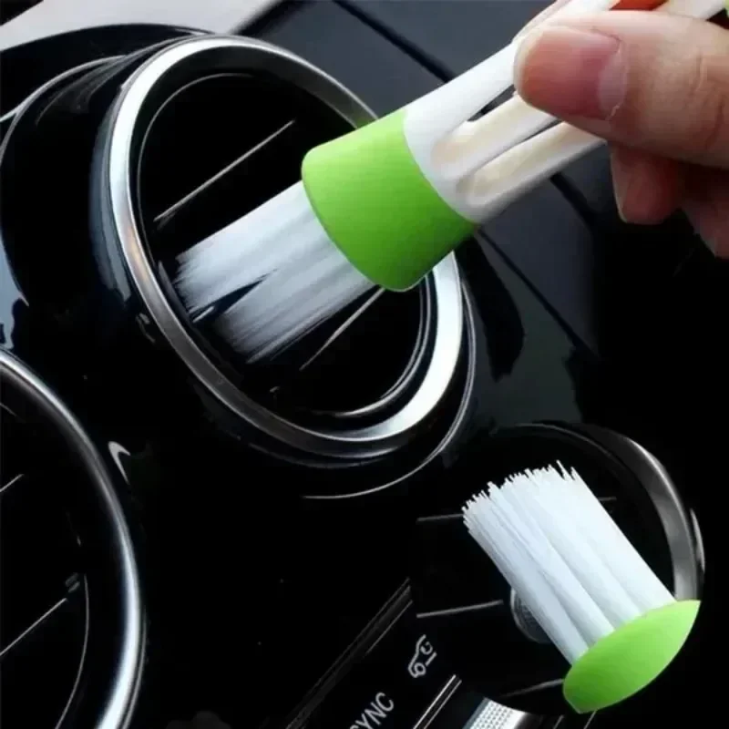 Car Air Conditioning Outlet Cleaning Brush Car Detailing Cleaning Brush Soft Brush Keyboard Car Cleaning Tools Auto Accessories