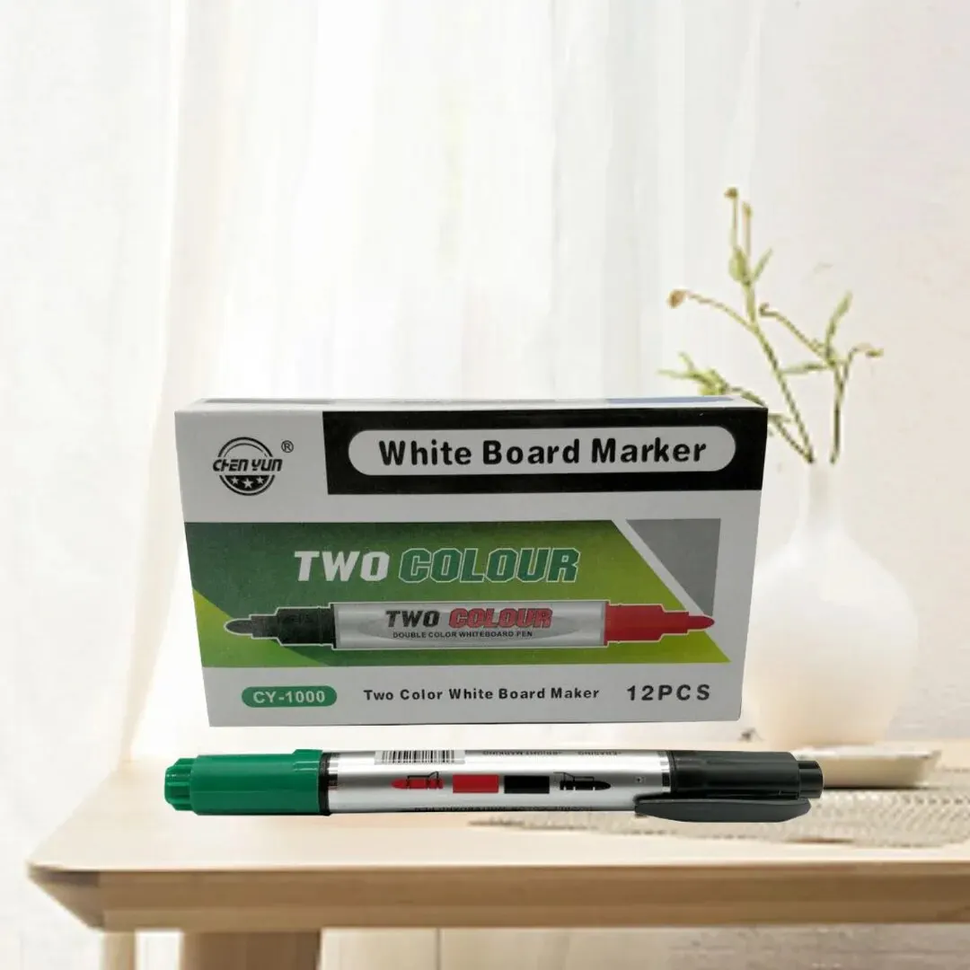 Scratchable Double Headed Whiteboard Pen for Children's Multicolor Double Headed Graffiti Pen whiteboard pens
