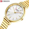 CURREN 9081 Advanced Elegant Women's Quartz Watch Waterproof Stainless Steel Strap Business Women's Watch relojes de mujer
