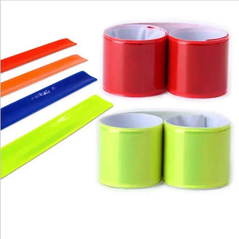 Reflective Bands Wrist Arm Ankle Leg High Visibility Reflect Straps Night Walking Running Reflective Strips Warning Tape Reflective Tape Bands Reflective Tape
