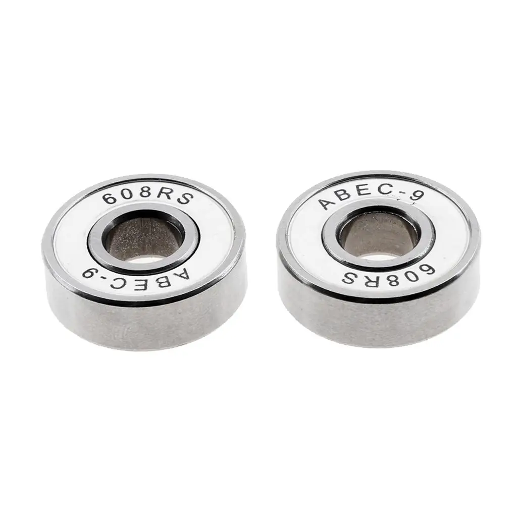 인라인 스케이팅용 ABEC-9 608RS 베어링 고속 롤러 스케이트 전문 스케이트보드용 내구성 있는 액세서리 롱보드