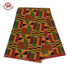 Morbido cotone Ankara africano cera reale stampe tessuto a buon mercato tessuto BintaRealWax tessuto africano di alta qualità per abito da festa 24FS1380