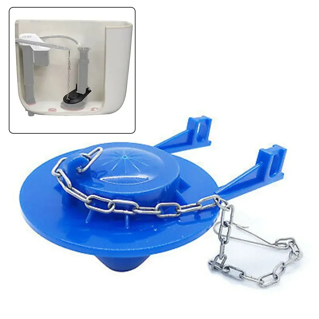 Universal Toilet Drain Valve Flap Cover Toilet Flapper Bathroom Drain Tank Water Saver Home Seal Tank PVC Flap Cover Repair toilet tank accessories