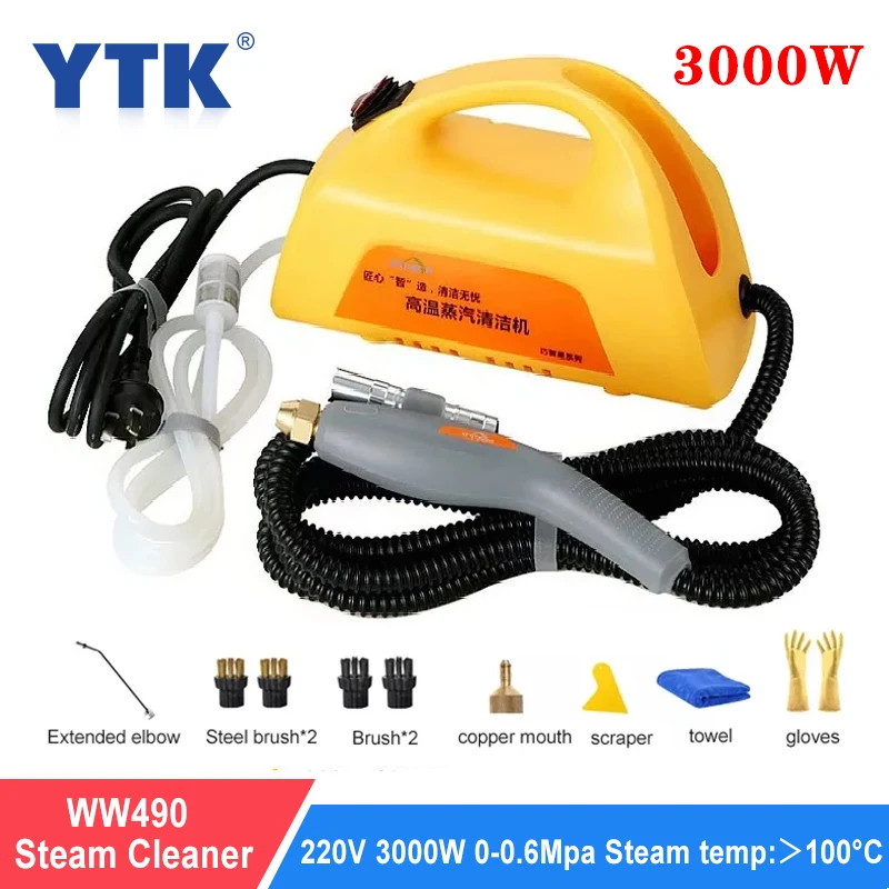Multifunctional Steam Cleaner 3000W High Temperature And High Pressure