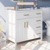 36" Bathroom Vanity with Sink Combo, Undermount Small Single Bathroom Cabinet Set, Includes 37" Countertop & Integrated Sink 4