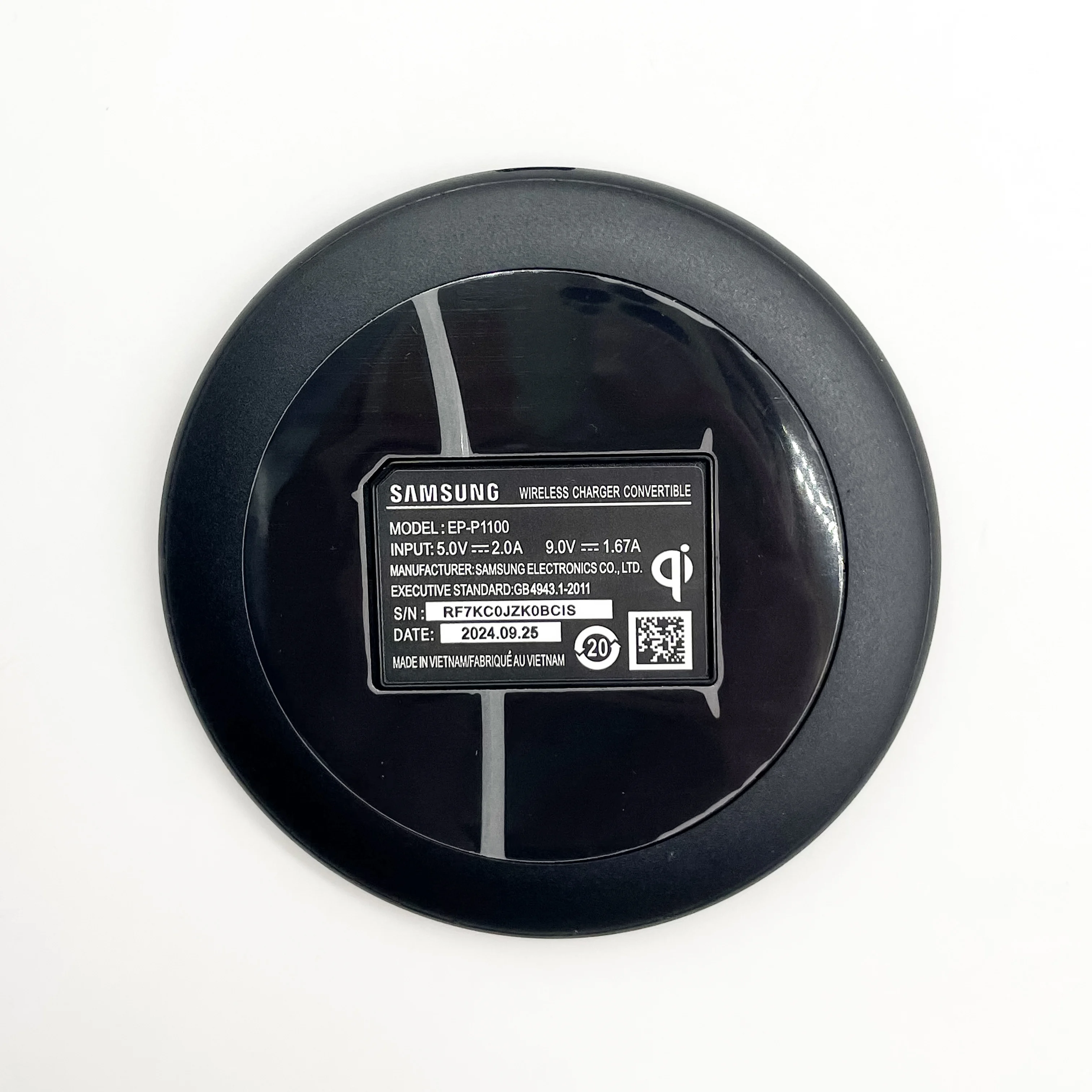 Samsung 15W Fast Charge Wireless Charger Qi Pad