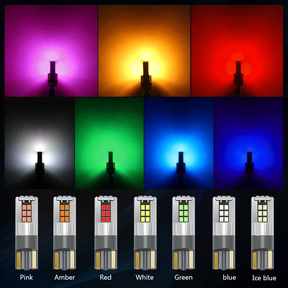 �ſ� ���� �ڵ��� ���׸��� ���̵� ����Ʈ 194 2016 SMD �ڵ� ����, ���� ����, 2x W5W T10, 5W5, 12V, 4W, 2000Lm, ȭ��Ʈ �ڹ� ����