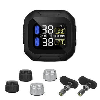 Wireless Motorcycle TPMS Monitor 1