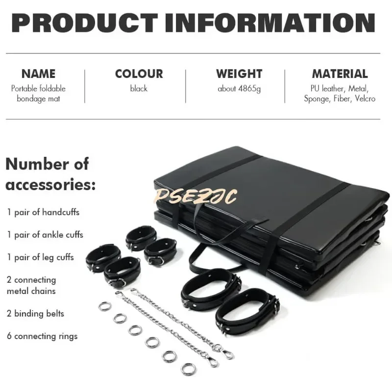 Helps with Sexual Posture Constraints and The Use of Props, Handcuffs, Ankle Cuffs, Outdoor Flirting, Folding Small Mattresses