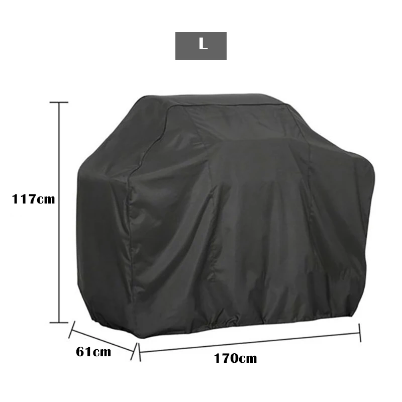 Heavy-Duty Large Waterproof Barbecue Grill Cover