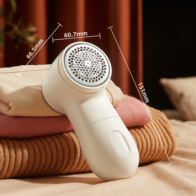 3000mAh Fabric Shaver Lint Remover For Clothing Rechargeable Digital Display Professional Household Portable Hair ball Trimmer 6