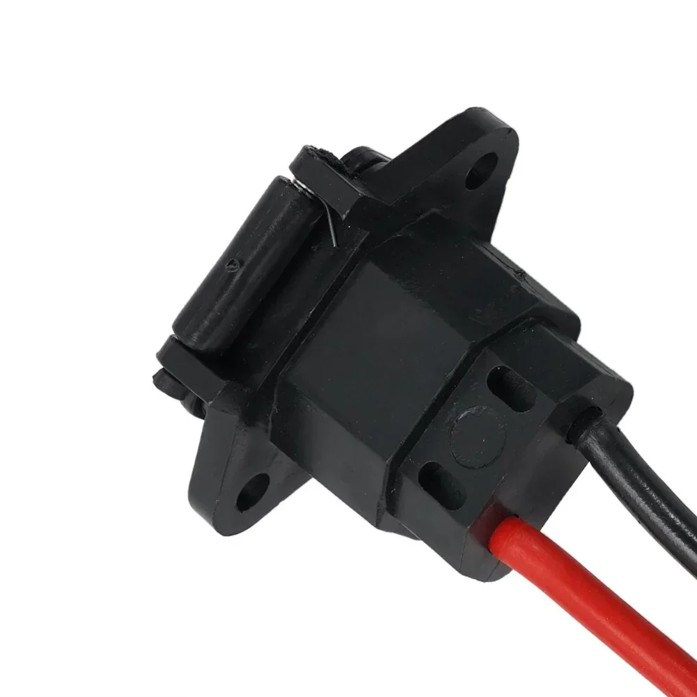 Motorcycle Socket Charger 16cm Wire Connector Plug
