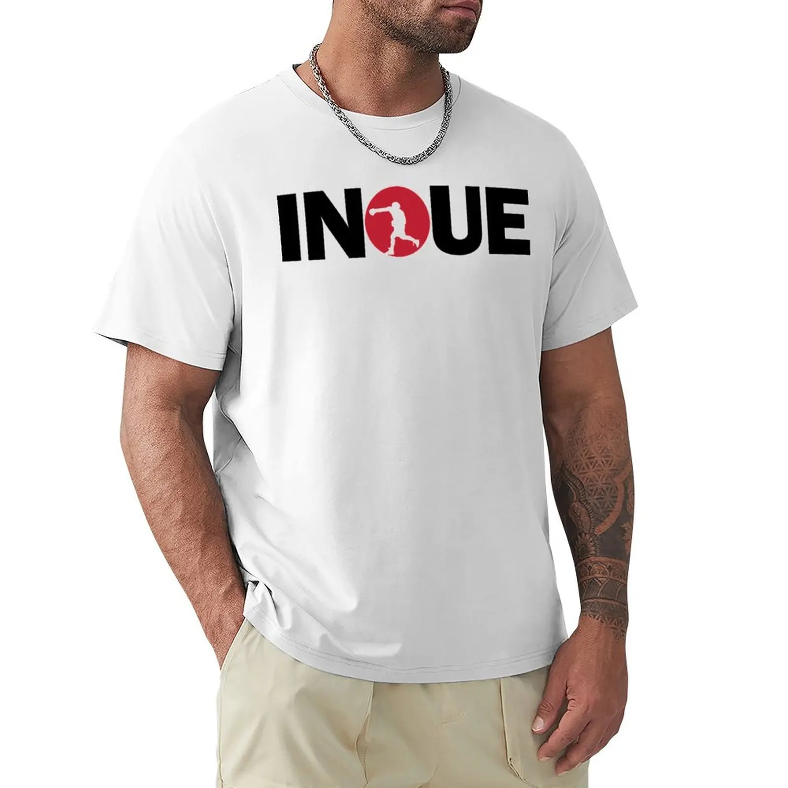 

Naoya Inoue T-Shirt tops korean fashion customs Blouse men workout shirt