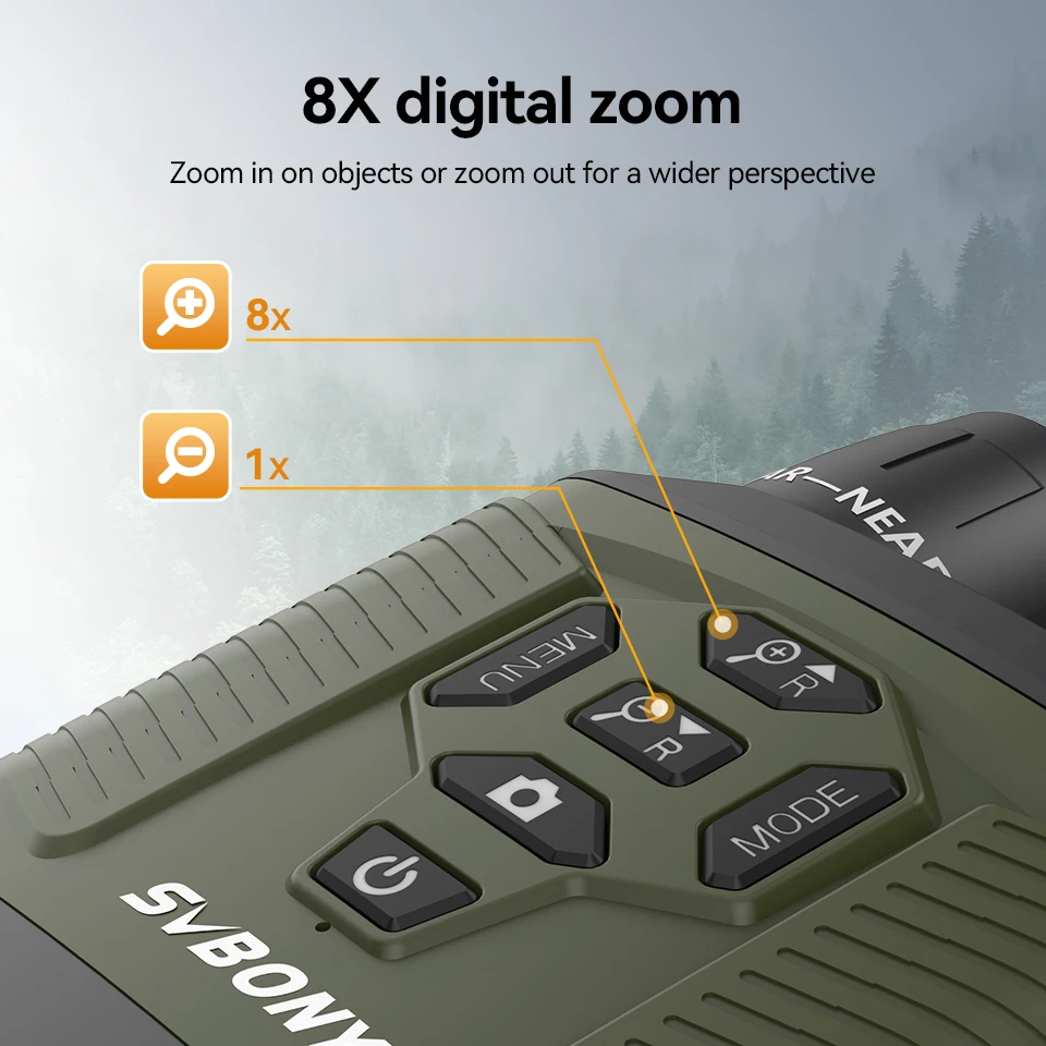 SVBONY SX31 Zoom Digital Infrared Night Vision Binocular Telescope,for Hunting Camping Professional 4K Night Vision Device 2