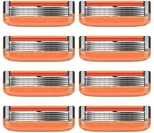 Shaving Razor Blades shaver Manual Shaver Safety Straight Razor Blade Holder Manual Shaver Head Set Replace head 2