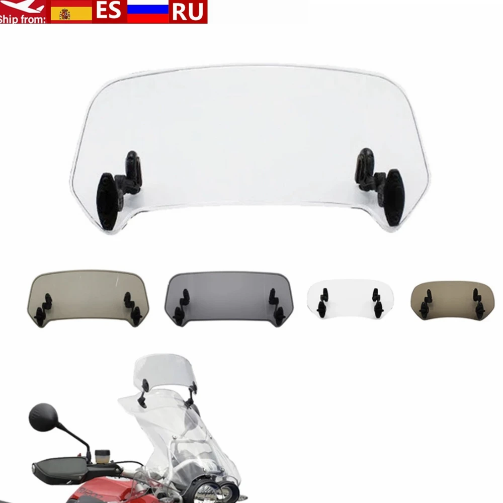 Universal Adjustable Windscreen Windshield Extension Spoiler Wind ...