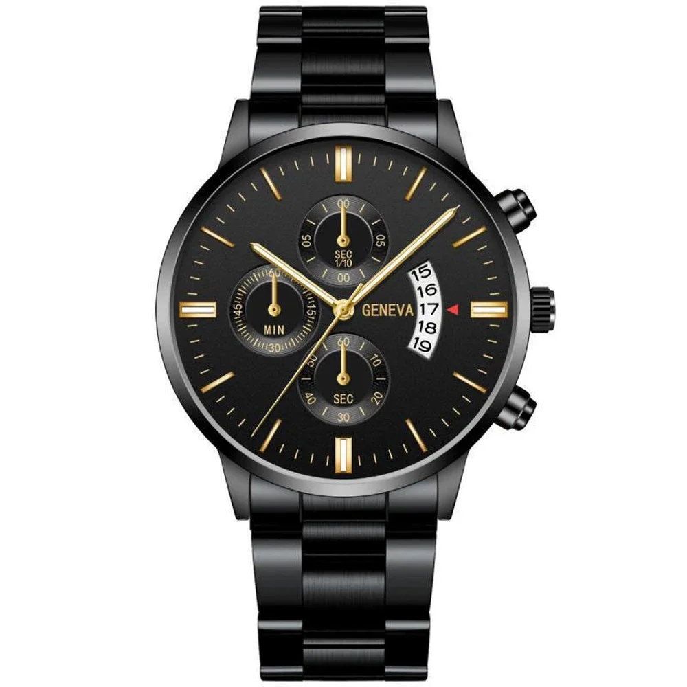 New Geneva Leisure Business Men's Watch Fashion Three Eyes