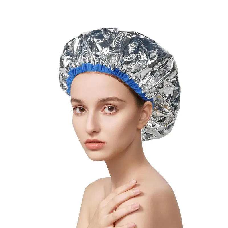 Tappi Per Il Condizionamento Profondo Heat Hair Deep Conditioning Tappo In Foglio Di Alluminio Cuffia Per Doccia Termica Tappi Per La Colorazione Dei 