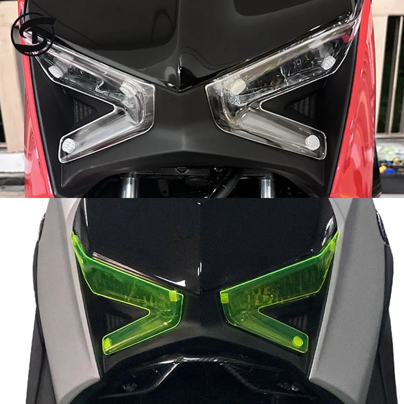 Motorcycle Accessory Headlight Protection Cover Color Change Patch for Yamaha XMAX300 motorcycle accessories