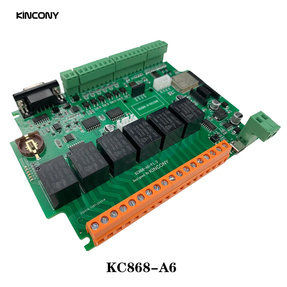 Kincony KC868-A6 ESP32 макетная плата релейный переключатель DIY модуль ESPhome Tasmota