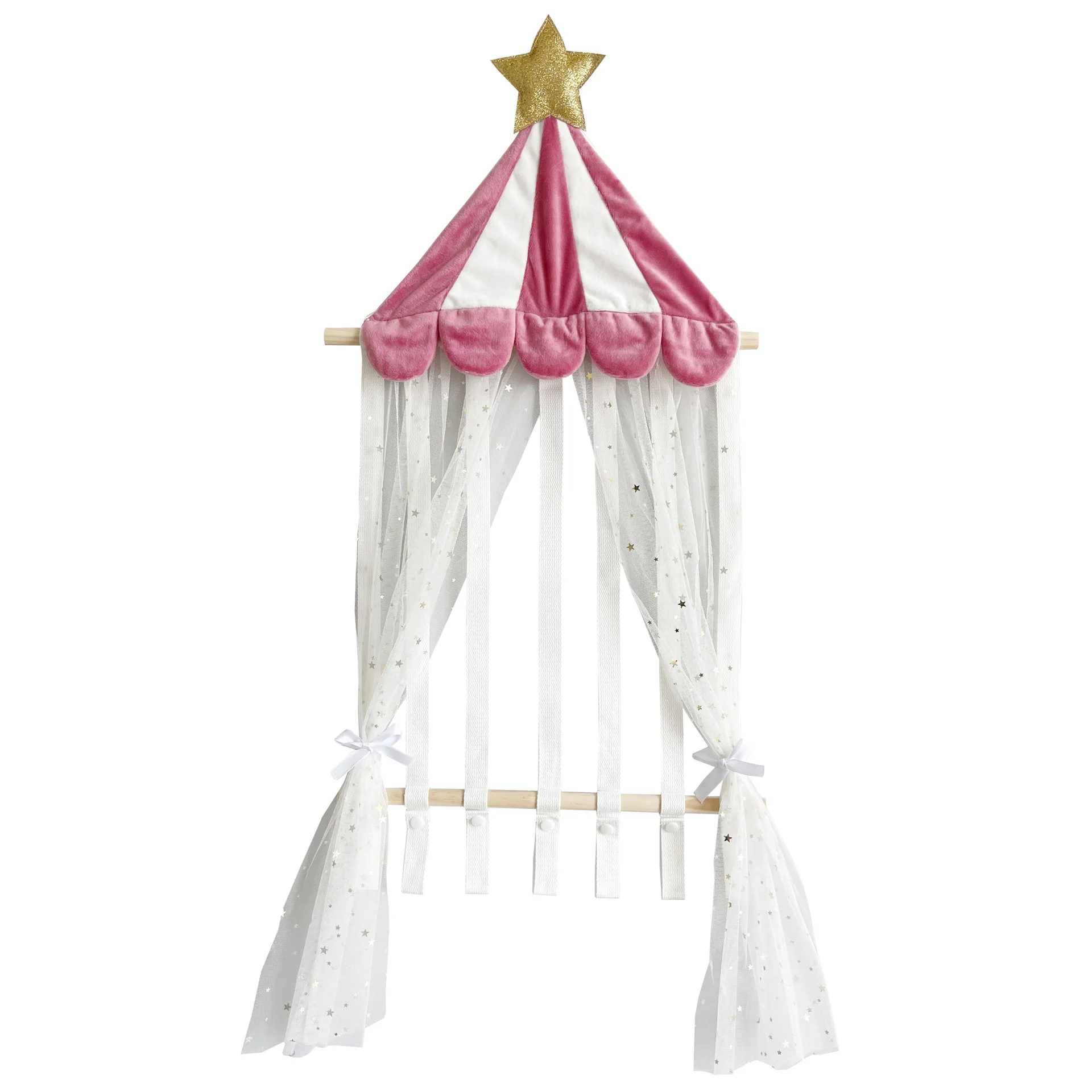 Headband Holder Hair Accessories Organizer Game Tent Girl Baby Headband Accessories Storage Wall Hanging Decoration Girl Room