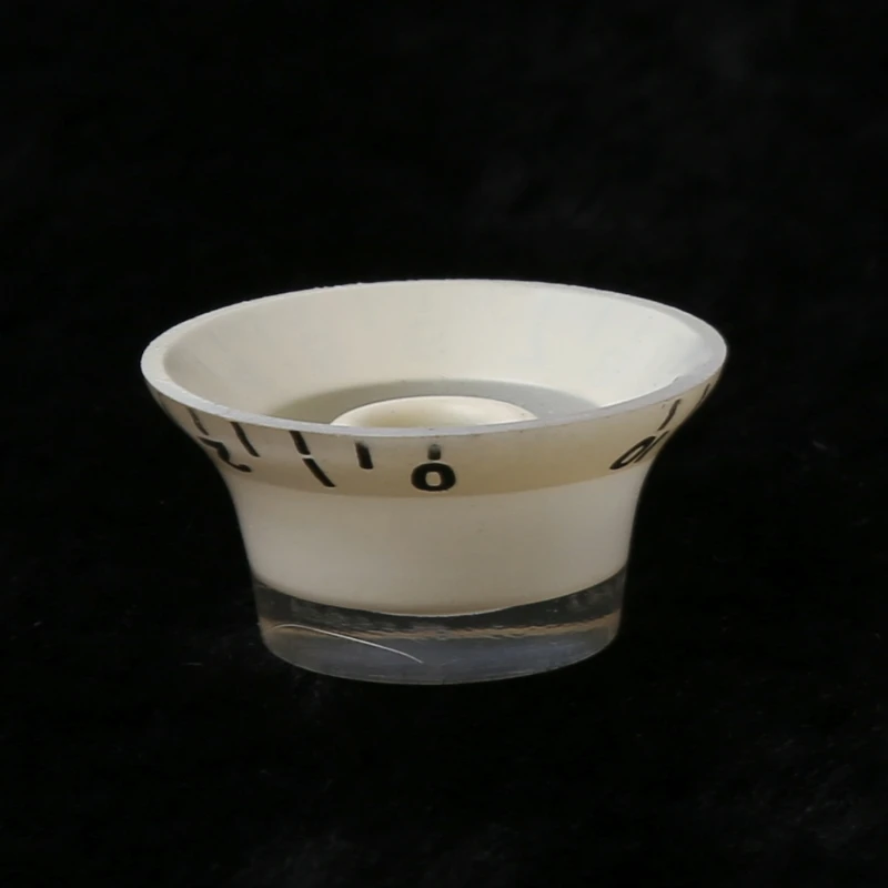 

1 шт., ручка, кнопка, колокольчик, регулятор громкости гитарного тона для гитарных деталей белый