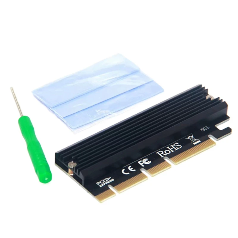 

Адаптер NVME M.2 для PCIE3.0X4/X8/X16 SSD карта M2 NGFF